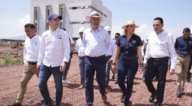 Supervisa Bedolla avances de obra en Campus Regional Zamora de la UMSNH