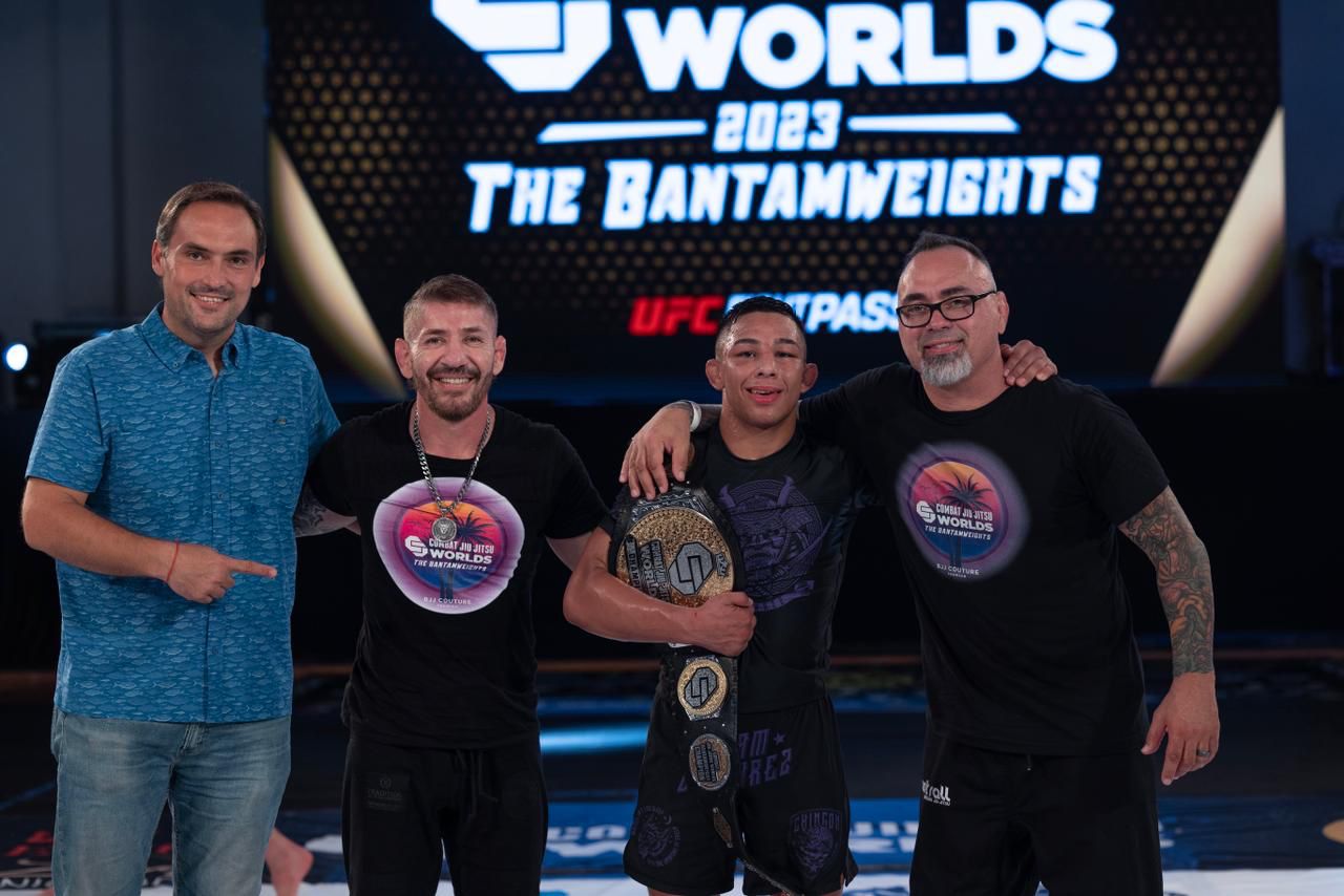 Dorian Olivarez se proclama nuevo rey del Combat Jiu-Jitsu Worlds en Playa del Carmen
