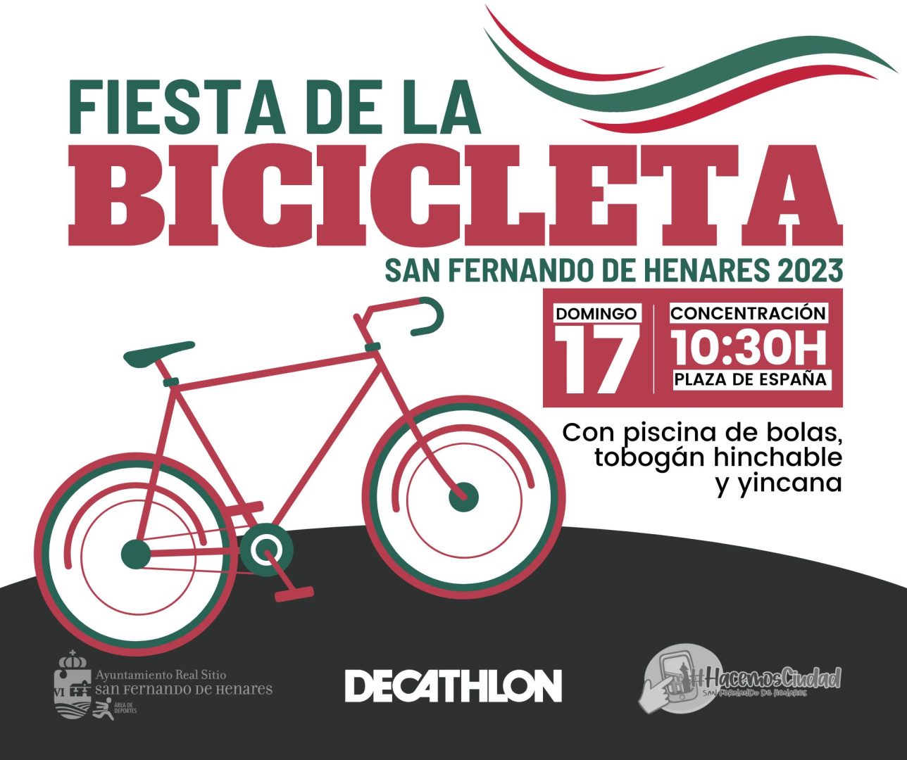 San Fernando de Henares sale a la calle para celebrar el Día de la Bicicleta