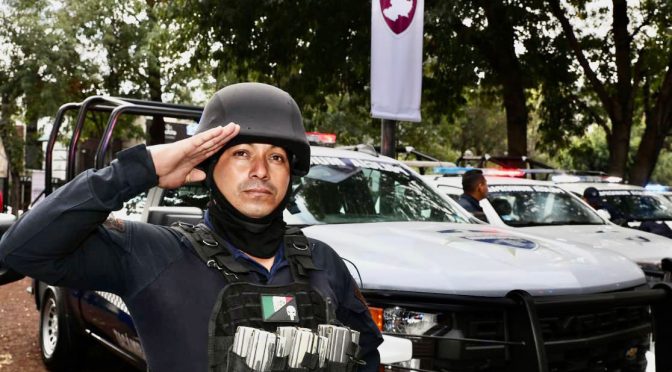 Con equipamiento, fortalece Bedolla la seguridad de 46 municipios y 7 comunidades