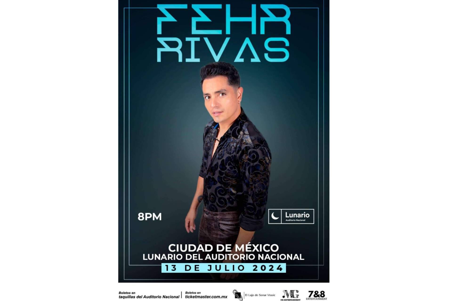 Una noche inolvidable para Fehr Rivas en el Lunario del Auditorio Nacional