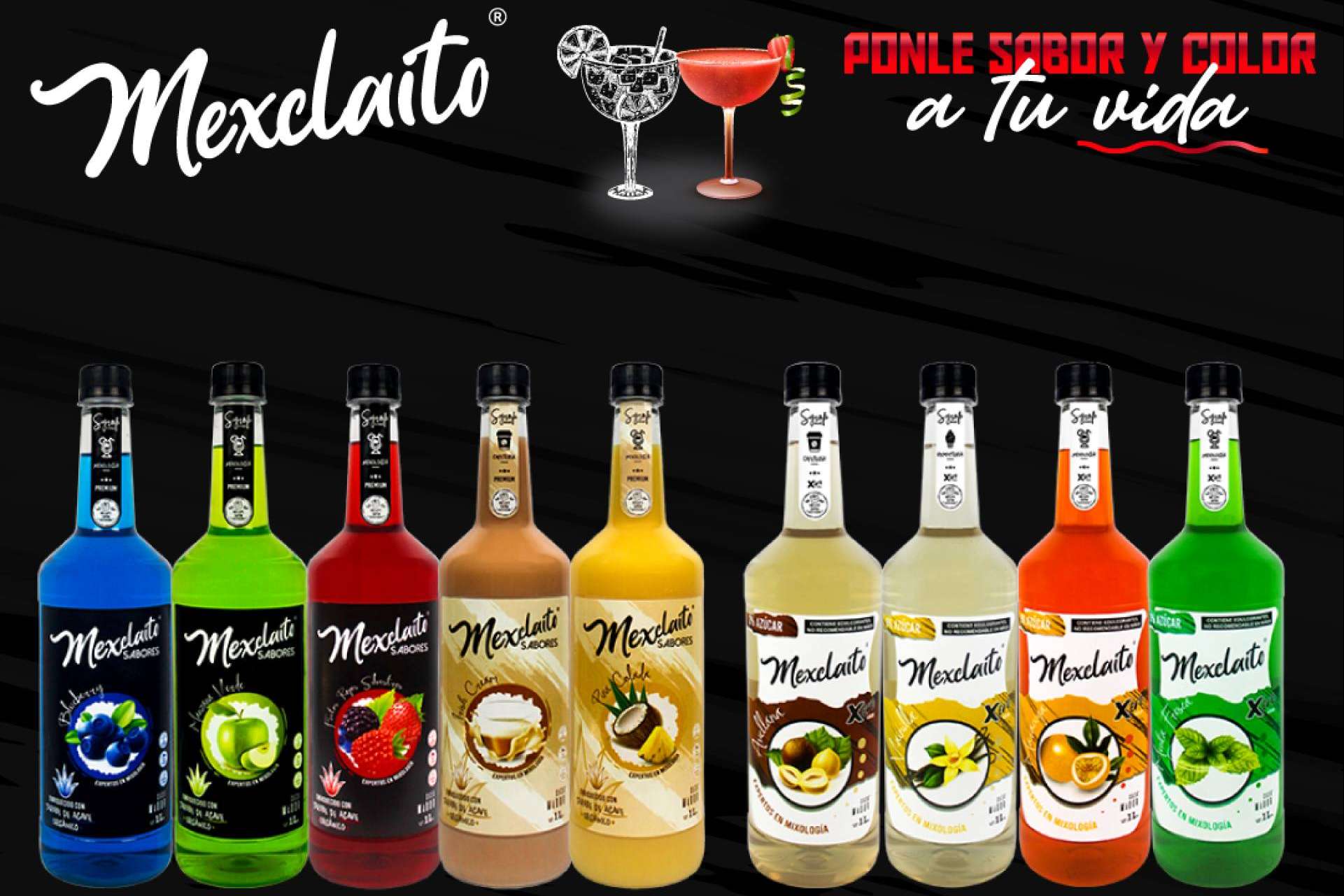 Mexclaito, especialistas en jarabes de calidad para mixología y cafetería