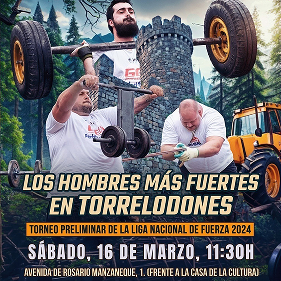 Los hombres más fuertes de España se medirán en Torrelodones