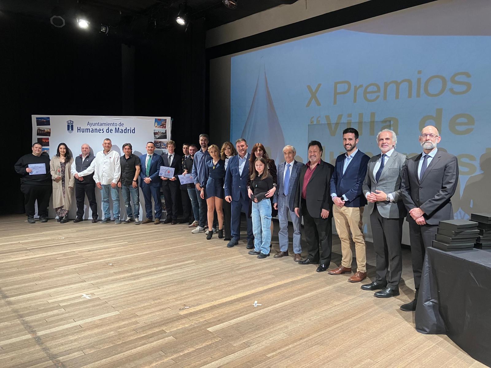 Se celebra la décima edición de los Premios “Villa de Humanes”