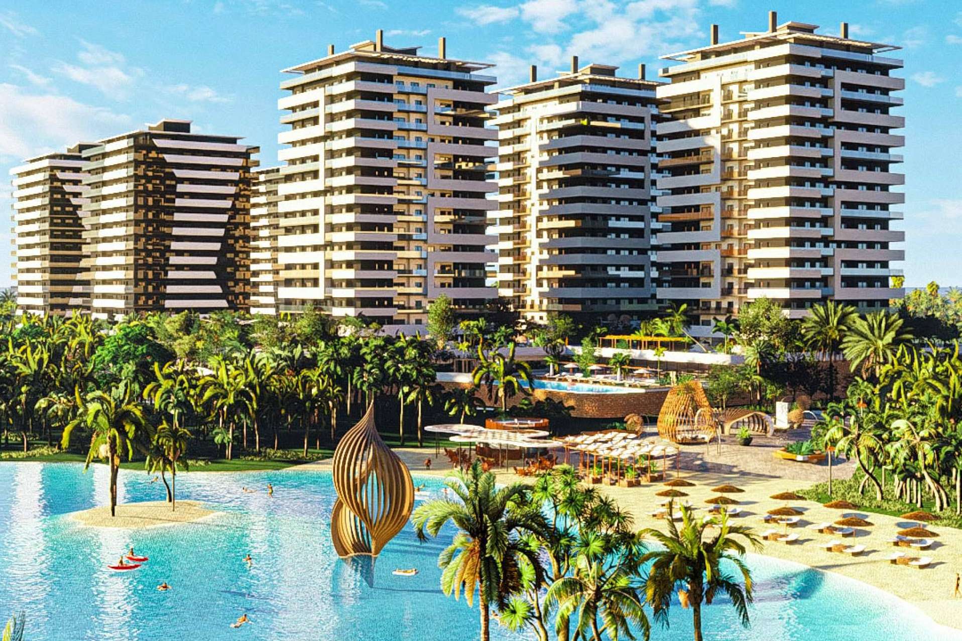 La ciudad inteligente Larimar City & Resort ya cuenta con edificios disponibles para inversores