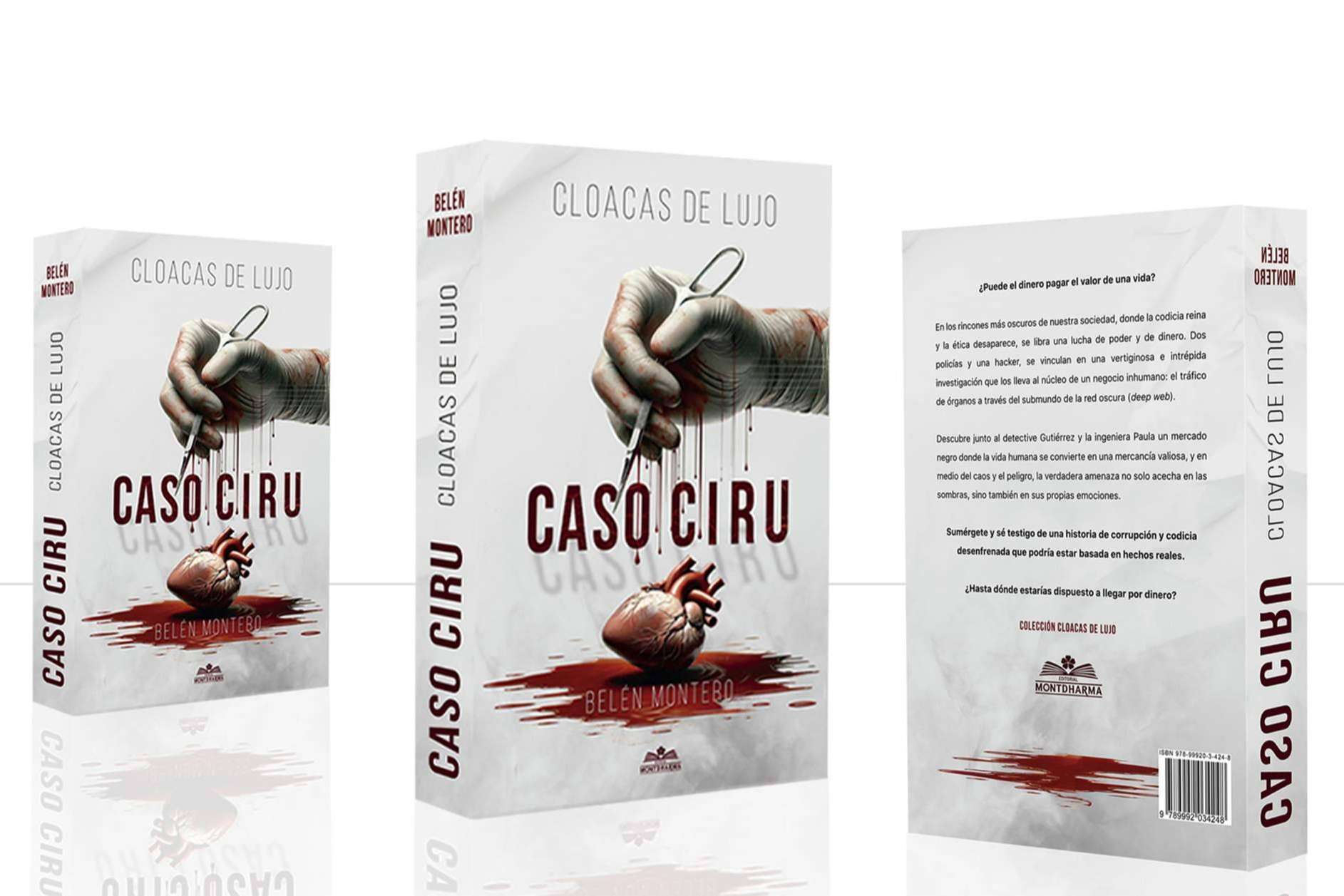 'Cloacas de lujo', el thriller que impulsa a Belén Montero a liderar su propio proyecto editorial